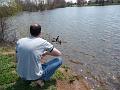 Kevin feeding ducks (3)